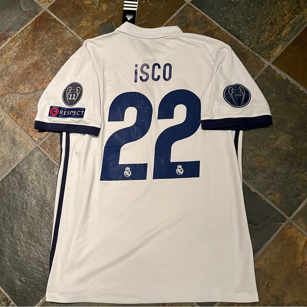 Isco #22 Real Madrid 16/17 Home Jersey